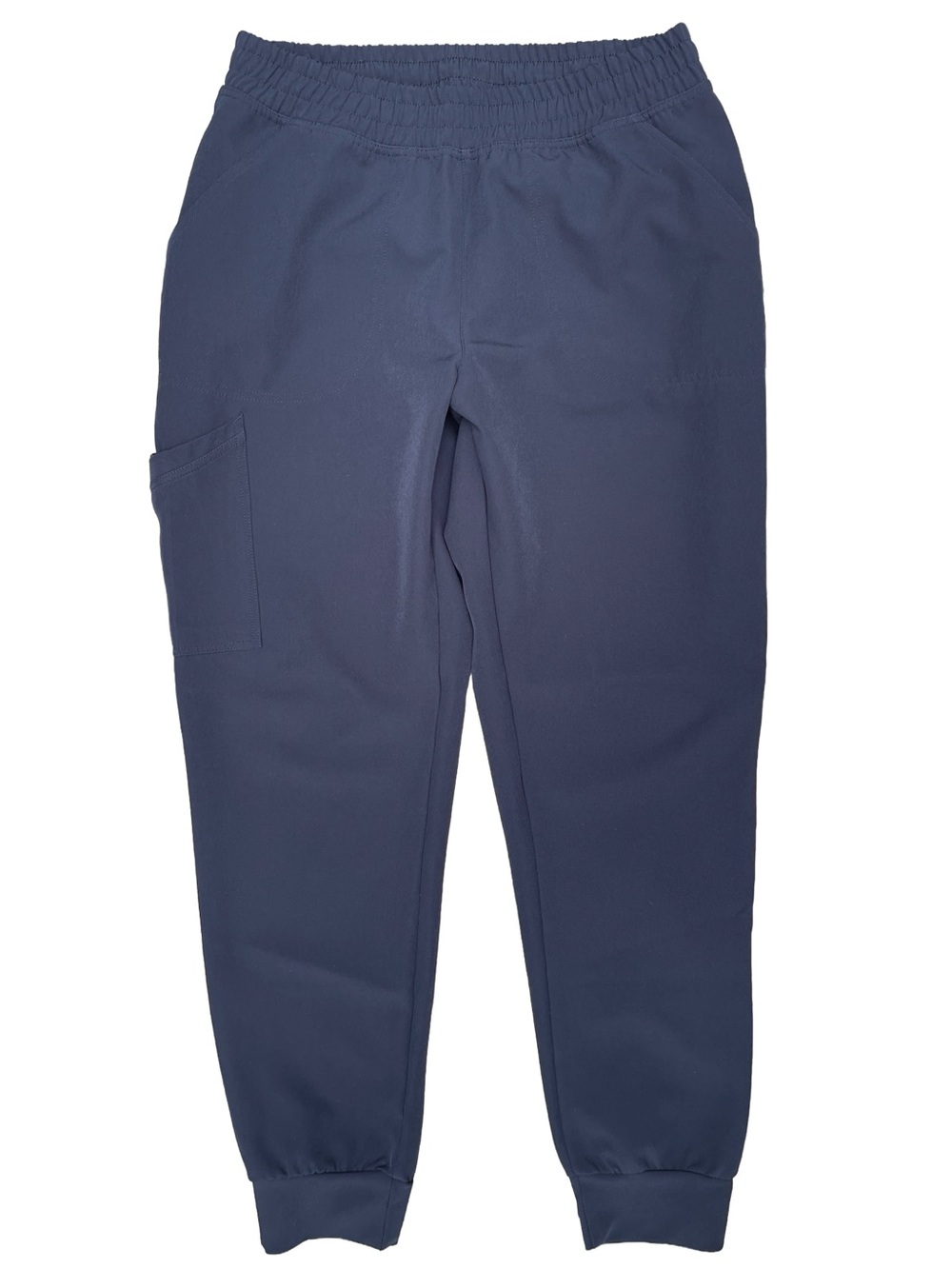 Options Brand Black Jogger Medical Scrubs Pants, Size Large